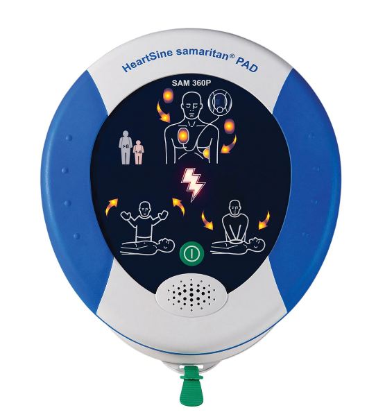 Physio-Control Corpo HeartSine Samaritan AED Components - AED, HEARTSINE, SAM 360P, FULLY AUTOMATIC - 360-STR-US-10