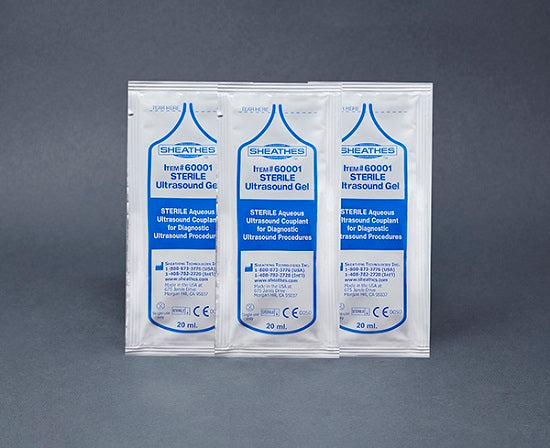 Sheathing Technologies SheathesGel Ultrasound Gel - SheathesGel Ultrasound Gel, 20 mL - 60001