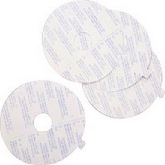 Marlen Mfg Double-faced Adhesive Tape Discs - Double Adhesive Tape Disc, 1" Stoma, 3-7/8" - 72107D