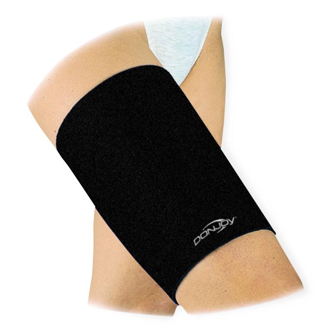 DJO Global Neoprene Compression Thigh Sleeve - Neoprene Compression Thigh Sleeve, Size S - 79-82333