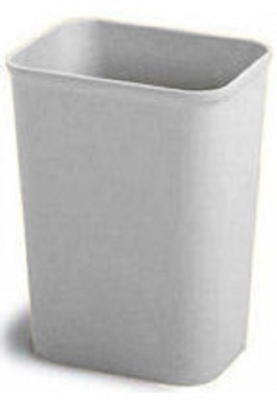 Mar-Bal Inc Plastic Fire-Resistant Waste Baskets - Fire Resistant Waste Basket, 40 qt., Gray - MB40-GRAY