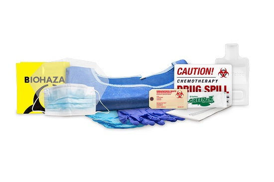 Safetec Chemotherapy Spill Kit - Chemotherapy Spill Clean-up Kit - 49725