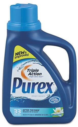 Dial Purex Ultra HE Concentrated 2X Liquid Detergent - Purex Ultra 2X Liquid Detergent, Fragrance Free, 50 oz. - DIA04789