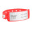 Identiplus IdentiplusTyvek Adhesive Wristbands - Tyvek Direct Thermal Adhesive Wristband, Red Stripe, 1" x 10" - CLS-TAU-03ST