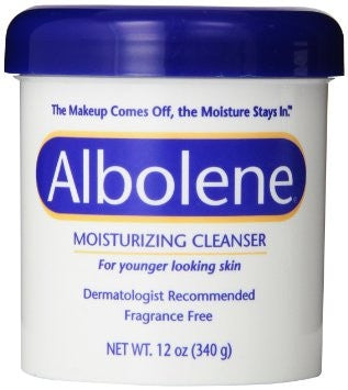 Clario Albolene Moisturizing Cleanser - ALBOLENE, MOIST, CLNSR, UNSCNTD, 12OZ - 88947631612