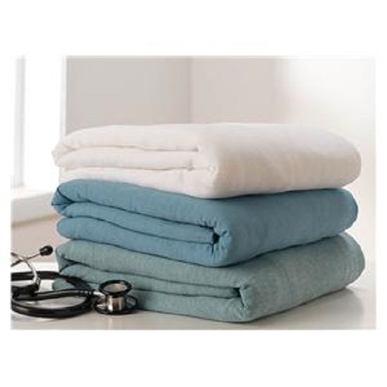 Medline Soft-Fit Knitted Fitted Stretcher Sheets - Soft-Fit Stretcher Sheet, Knit, Blue, 30" x 80" x 8", 10 oz., 5 doz. - MDTNC5J12BLU