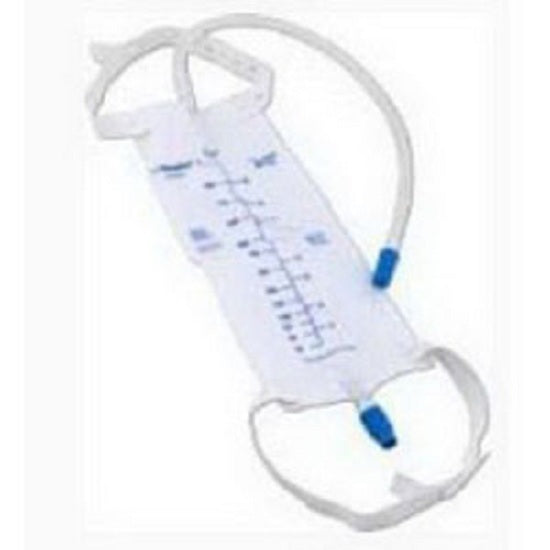 Cardinal Health Leg Bags with Twist Valve - Bag Leg with Twist Valve, 18" Tubing, 900 mL - ZRLB900T