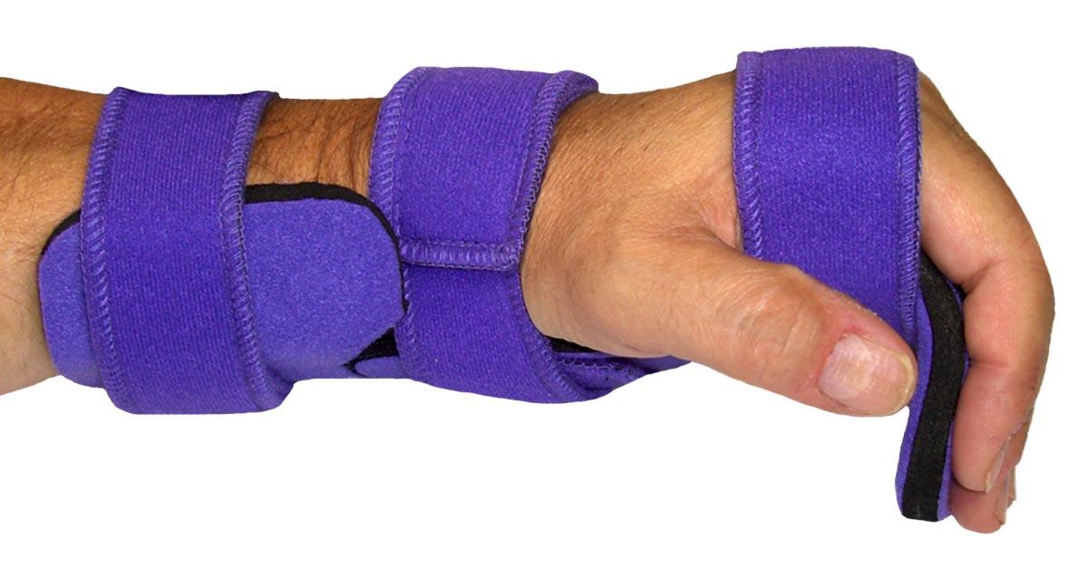 Comfy Splints Comfyprene Splint Cock Up Hand Orthosis - SPLINT, COCK-UP HAND, PED M, DARKBLU, PRENE - HC-101-CP-PM-DB