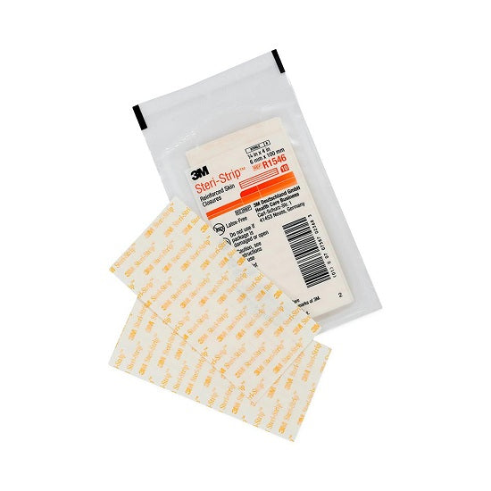 3M Steri-Strip Reinforced Adhesive Skin Closures - LOSURE, SKIN, STERISTRIP, 1/4" X 4" - R1546