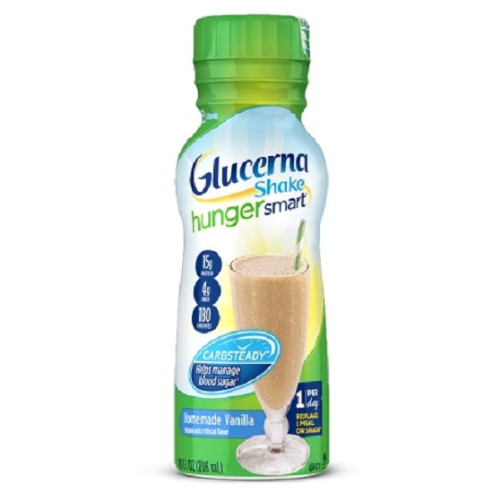 Abbott Glucerna Hunger Smart Shakes - Glucerna Hunger Smart 10 oz. Shake, Strawberry - 66534