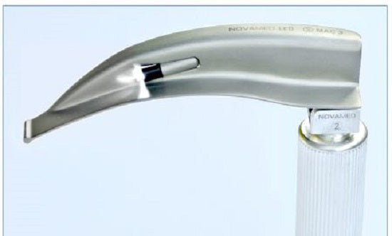 Novamed Usa Miller LED Standard Laryngoscope Blades - BLADE, LARYNOGOSCOPE, MIL 0, SINGLE USE - 18 - 7020D - 010