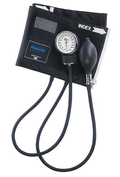 Briggs Healthcare Caliber Aneroid Manometers - Hand-Held Nylon Aneroid, Adult - 01-133-011