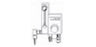 Fisher Paykel Neopuff Infant Resuscitator and Parts - Blender, 2-16 LPM, Low Flow, 11392 - BC501-01