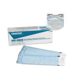 SPS Medical Duo-Check Sterilization Pouches - Duo-Check Heat-Seal Sterilization Pouch, 4.75" x 11" - SC411HS