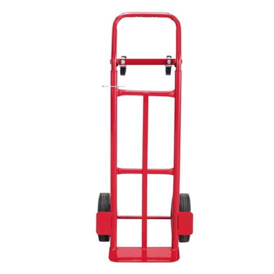 Safco Products Convertible Heavy-Duty Hand Trucks - Two-Way Convertible Hand Truck, Truck and Platform, Red, 500-600 lb. Capacity, 18" x 51" - 4086R