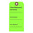 Action Health Equipment Status Tags - Repair Equipment Tag, 4.75" x 2-3/8", Yellow - 402TTPY-PK