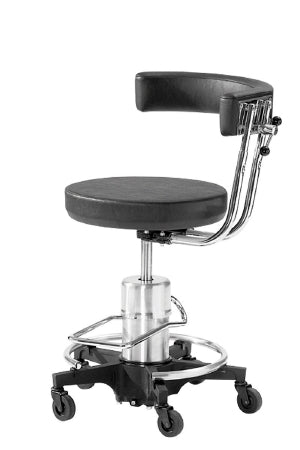 Haag Streit 500 Series Hydraulic Stools - 500 Series Hydraulic stool, Curved Support, Charcoal - 556CH