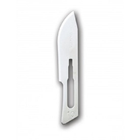 Medline Sterile Disposable Carbon-Steel Blades - Carbon Steel Blade, Sterile, #10, Twin Blade - MDS15010LN