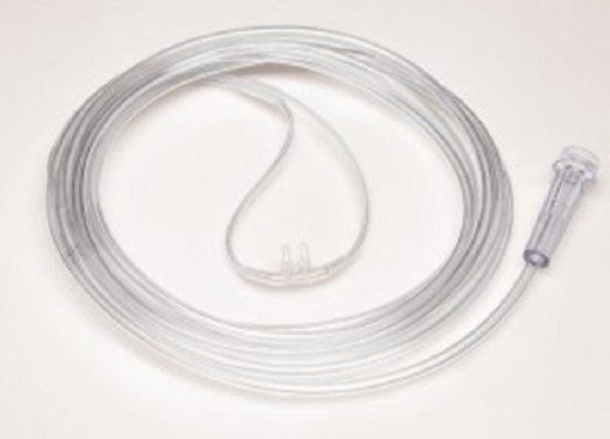 Salter Labs Nasal EtCO2 Sampling Cannulas - Nasal Cannula, Premature, 7' 3-Channel Tubing - 1610-7-50