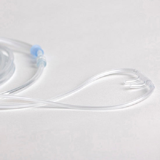 Tri-Anim Health Oxygen Nasal Cannulas - Oxygen Nasal Cannula, Adult, Soft, 25' Tubing - 301-PSC125