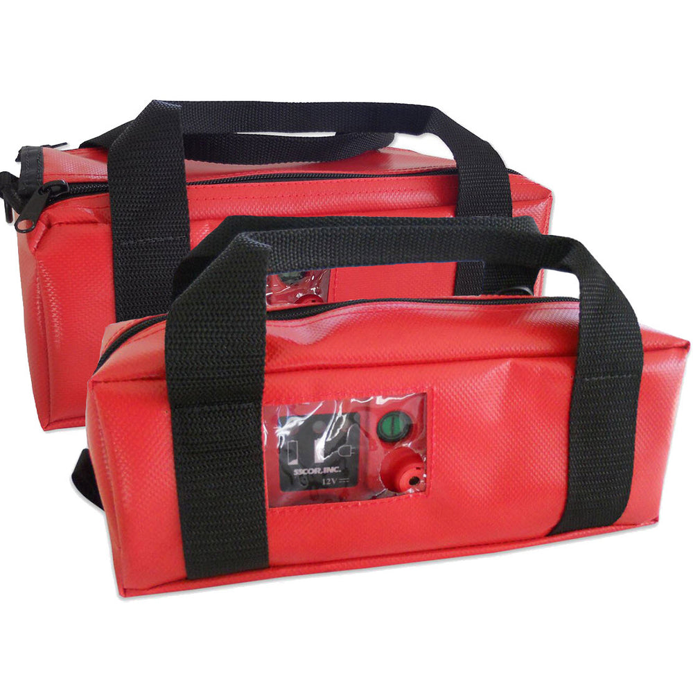 Sscor Inc Quickdraw Portable Suction Unit Carrying Cases - Carrying Case, 2 Compartment - 10076