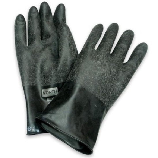 North Safety Unsupported Butyl Gloves - GLOVES, BUTYL, LATEX-FREE 11, 8 M, 1/PAIR - B131/8