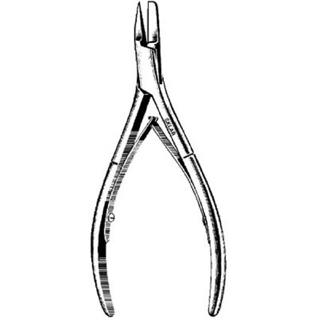 Sklar Ingrown Toe Nail Forceps - Ingrown Toenail Splitter Forceps - 97-1150