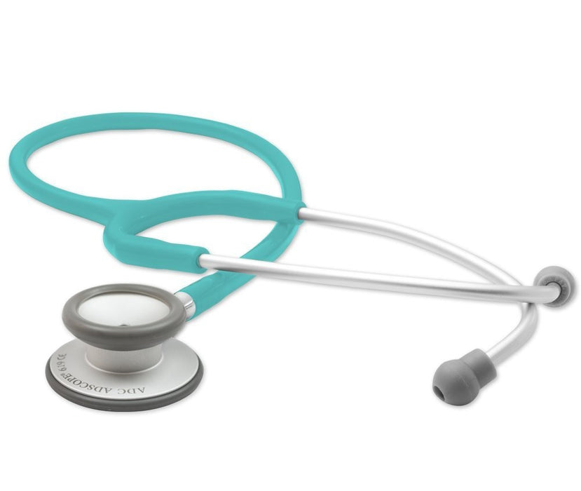 ADC Adscope-lite 619 Stethoscopes - STETHOSCOPE, ADSCOPE-LITE, TURQUOISE - 619TQ