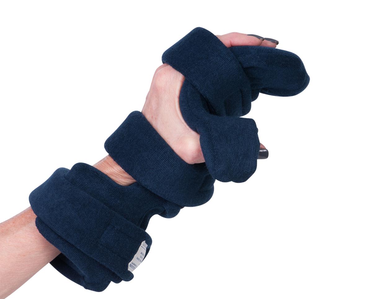 Comfy Splints Comfy Splint Opposition Hand-Thumb Orthosis - SPLINT, OPP HAND / THUMB, PED-L M, TURQ, TERRY - POPH-101-M-LEFT