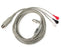 Zoll Medical Corporation Accessories for Zoll Defibrillators - 3-Lead ECG Patient Cable, 12' L - 8000-0025