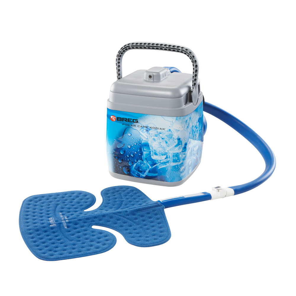 Breg Polar Care Kodiak Cold Therapy System - Kodiak Polar Care Combo, with Itelli-Flo Ankle Pad - 10608