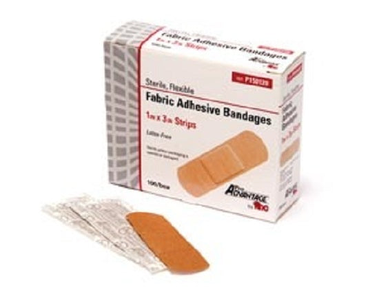 Pro Advantage Fabric Adhesive Bandages - Adhesive Fabric Bandage, Knuckle, Flexible Fabric - P150110