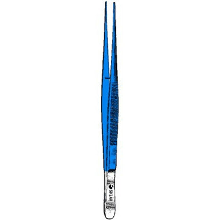 Sklar Sklar Blue Potts-Smith Forceps - Potts-Smith Serrated Forceps, Blue, 10" - 91-5412