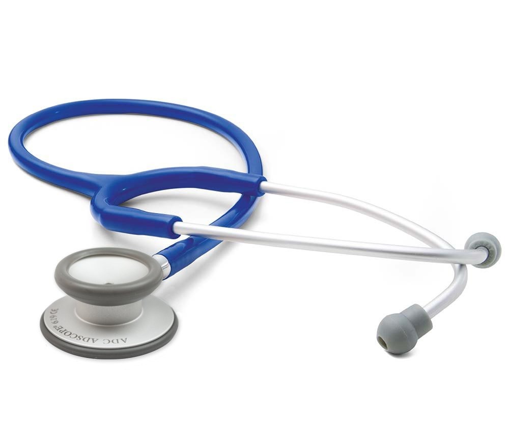 ADC Adscope-lite 619 Stethoscopes - STETHOSCOPE, ADSCOPE-LITE, ROYAL BLUE - 619RB