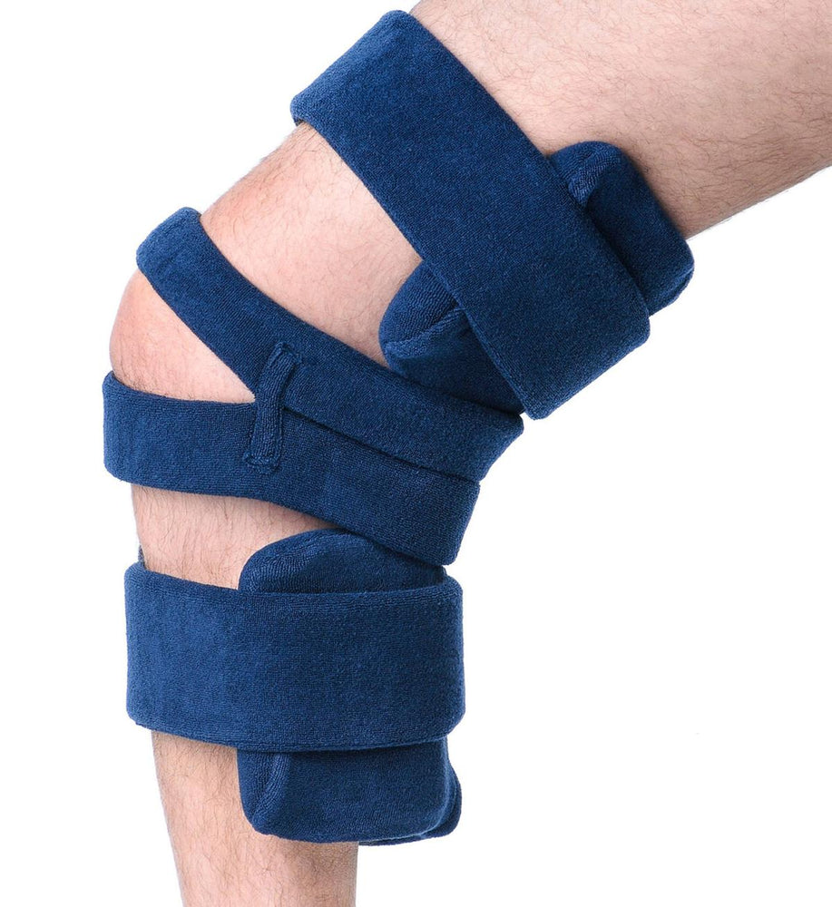 Comfy Splints Comfy Splint Spring Loaded Goniometer Knee Orthosis - SPLINT, SPRNG, GNIOMTR, KNEE, PED, L, GR, TERRY - PSGK-101-L