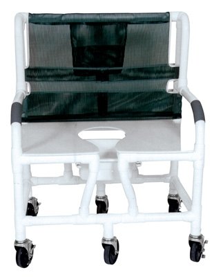 Graham-Field PVC Shower Chair / Commode - Shower Chair, Bariatric, Lumex, 30" - 89350