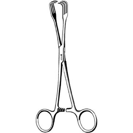 Sklar Lahey Traction Forceps - Lahey Traction Forceps, Straight, Nonsterile, 8" - 91-2080