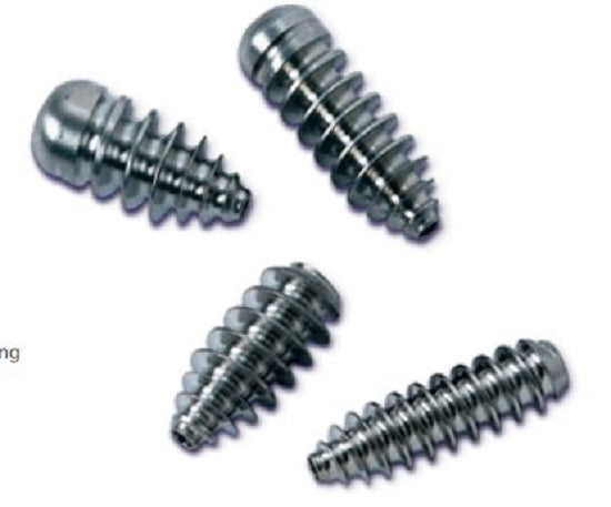 Zimmer Biomet Round Head Titanium Interference Screws - Round Head Titanium Interference Screw, 6 x 25 mm - 909652