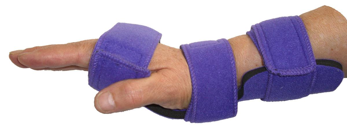 Comfy Splints Comfyprene Splint Contour Hand Orthosis - SPLINT, CONTOUR HAND, ADLT-R, LTBLUE, PRENE - HCO-101-CP-LB-RIGHT