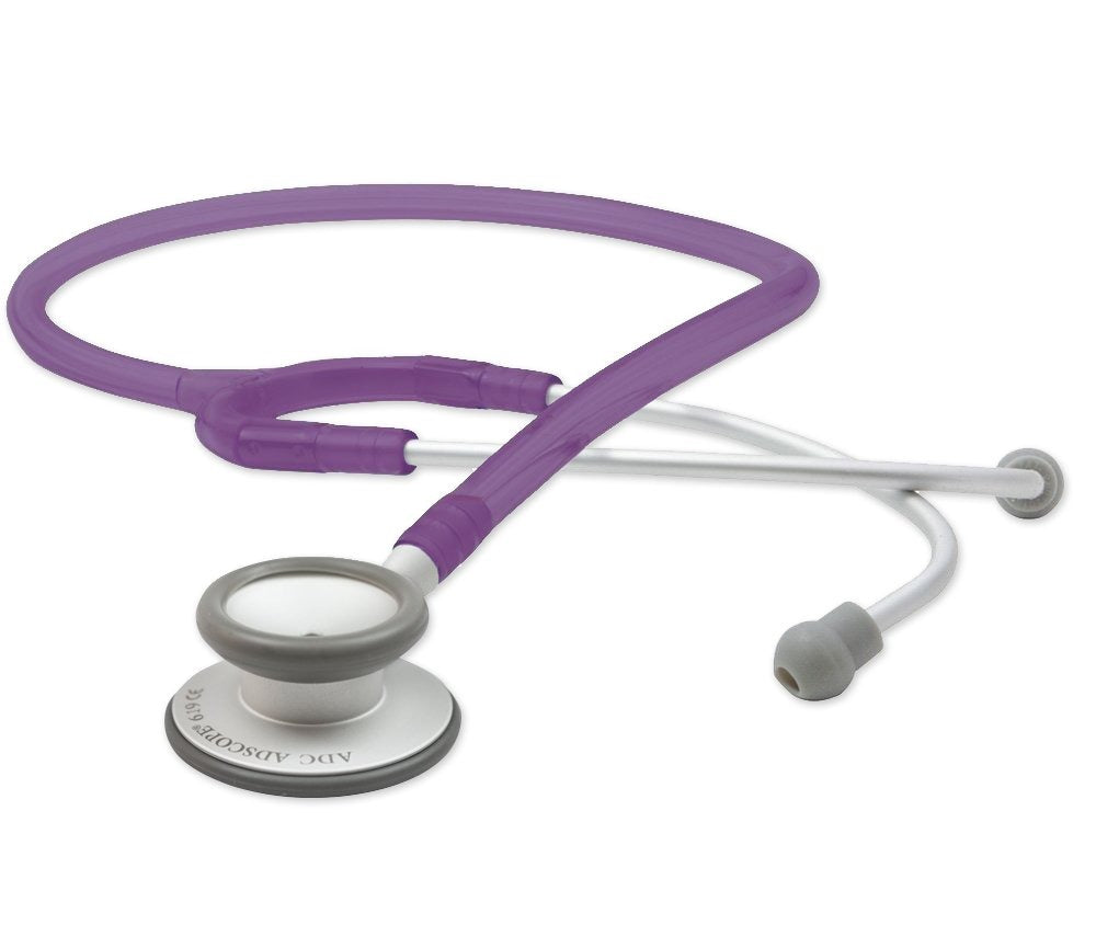 ADC Adscope-lite 619 Stethoscopes - STETHOSCOPE, ADSCOPE-LITE, AMETHYST - 619FV