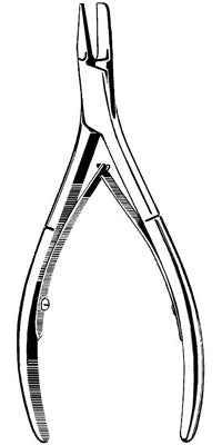 Sklar Econo Ingrown Toenail Forceps - Ingrown Gonail Forcep, Economy, 5" - 21-479