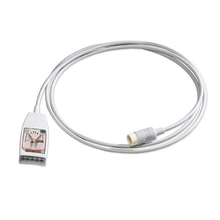 Philips 10-Lead ECG Trunk Cables - Lead ECG Cable, Trunk, Reusable, Nonsterile, 2 mL - 2743-66301