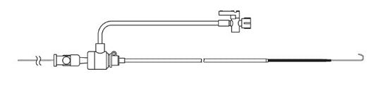 Abbott Fast-Cath Hemostasis Introducer Sheath - Fast-Cath Hemostasis Introducer Sheath with Guidewire, 12 cm Length, 0.025" Guidewire Diameter, 4 Fr - 406115