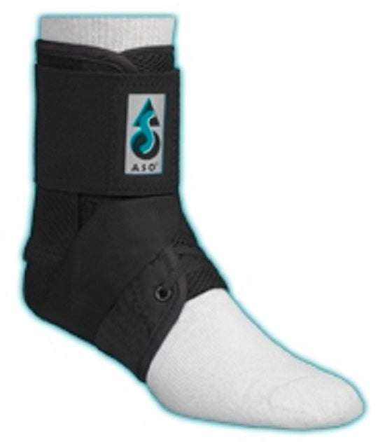 Med Specialties ASO Ankle Stabilizer - ASO Ankle Stabilizer, Black, Size XL - 264016