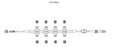 Codan US Corp High-Flow 4-Way Stopcocks - Manifold with Regular Bore Tubing, Back Check Valve, Male Luer Lock, 3.5 mL - BC2026-W