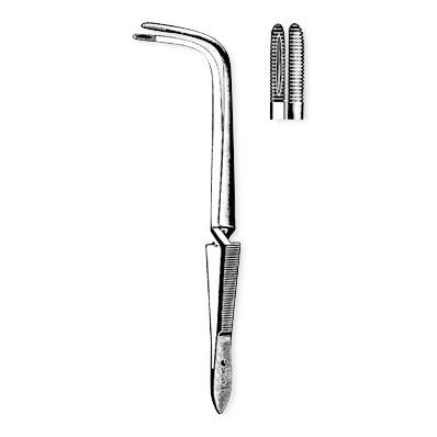 Sklar Jackson Cross-Action Forceps - Jackson Forceps with Teeth, Cross-Action, 9" - 76-1490