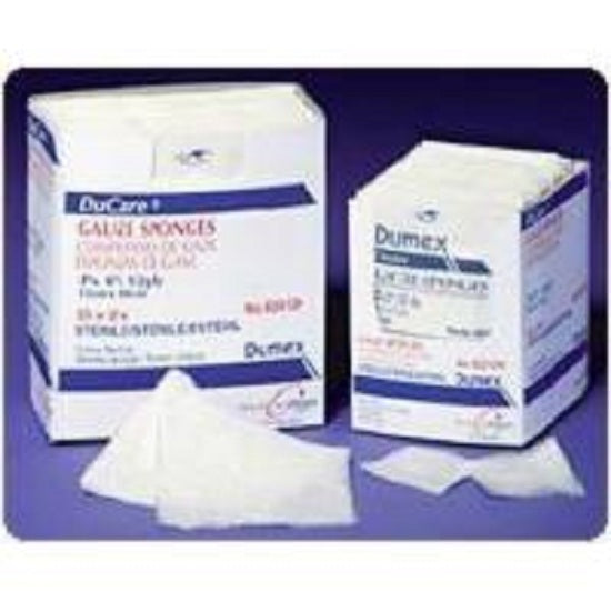 Derma Sciences Ducare Woven Gauze Sponges - Ducare Woven Gauze Sponge, Sterile, 12-Ply, 3" x 3" - 82312