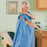 Tidi Fabricel Patient Gowns - GOWNS, EXAM, BL, FABRICEL, PEBBLE, 30X42IN - 918519