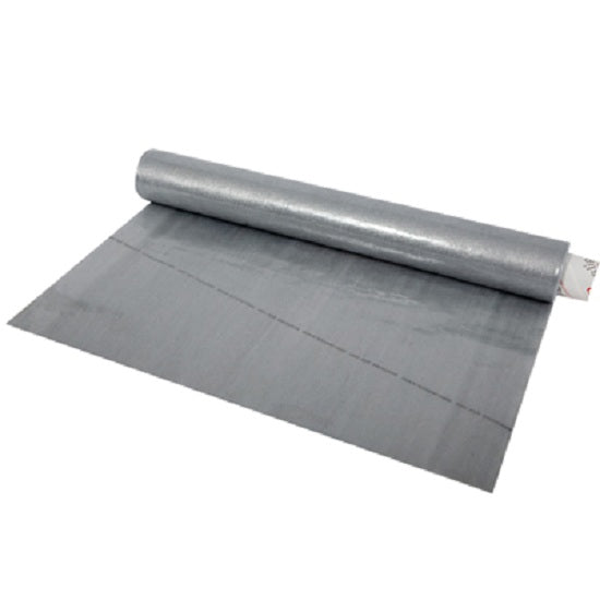 Fabrication Enterprises Original Dycem Nonslip Material - Dycem Nonslip Material, 16" x 6.5' Roll, Silver - 50-1506S