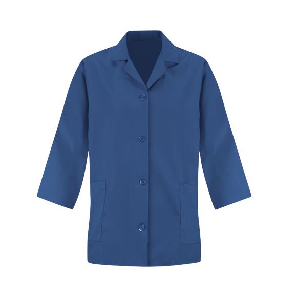 Vf Workwear-Div / Vf Imagewear (W) Ladies Loose Fit Smocks - Women's Loose-Fit Smock, 3/4 Sleeves, Navy, Size L - TP31NVL